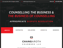 Tablet Screenshot of changarothchambers.com